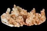 Tangerine Quartz Crystal Cluster - Madagascar #107080-1